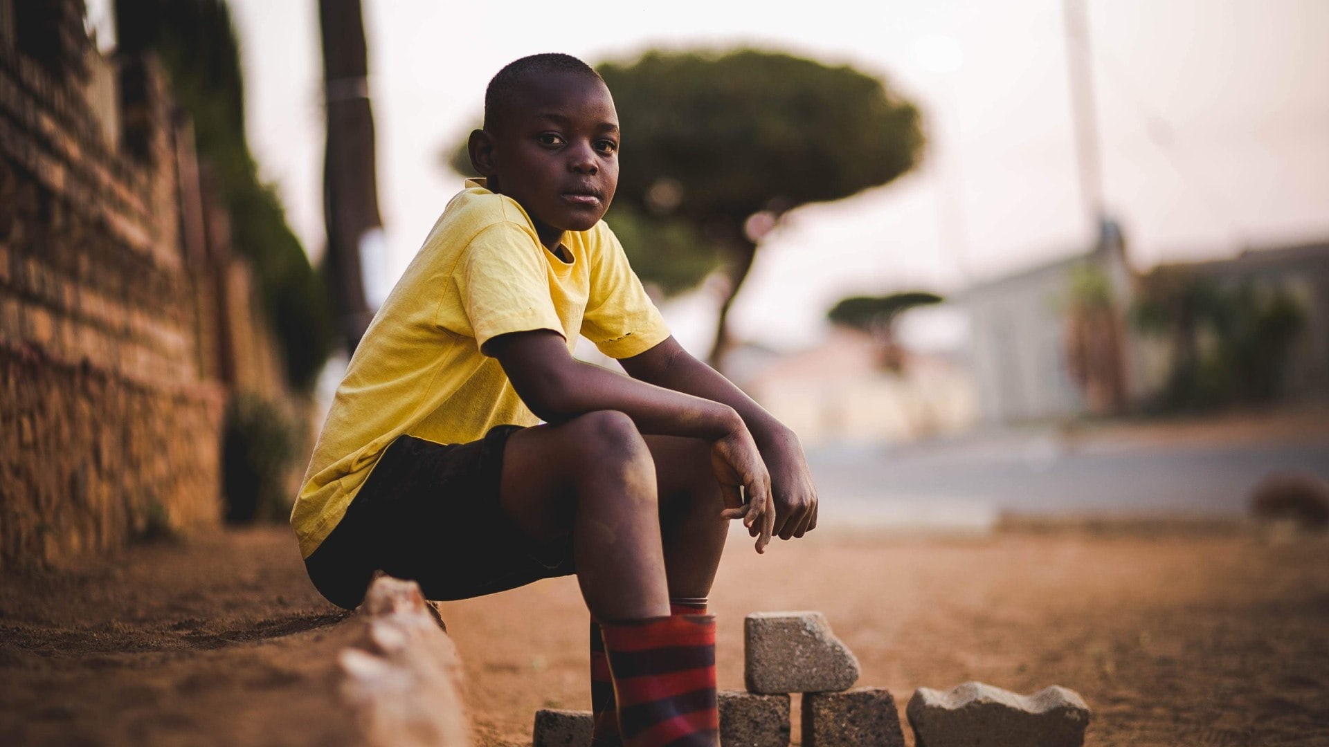 Einheimische in Kenia